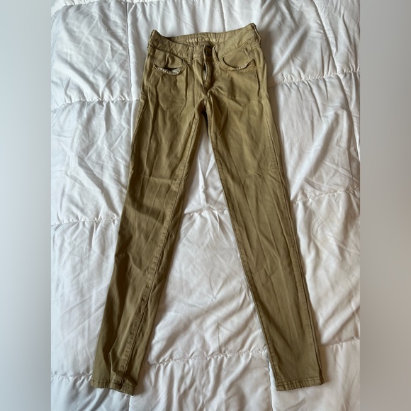 AMERICAN EAGLE Tan Jegging - Picture 3 of 3
